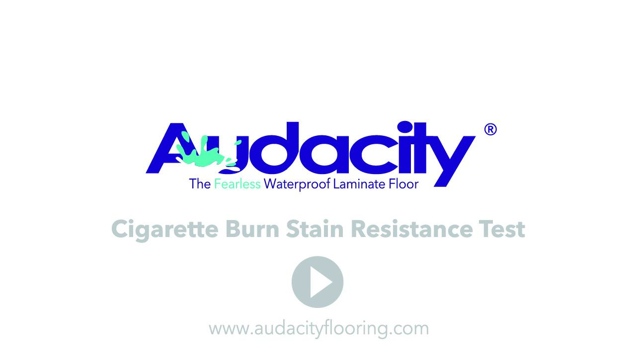 cigarette burn stain demonstration video